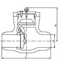 H44H,H44W美標(biāo)磅級(jí)電站旋啟式止回閥圖紙 H44H,H44W美標(biāo)磅級(jí)電站旋啟式止回閥圖紙