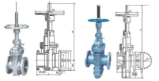 氣動平板閘閥結(jié)構(gòu)圖紙 氣動平板閘閥結(jié)構(gòu)圖紙